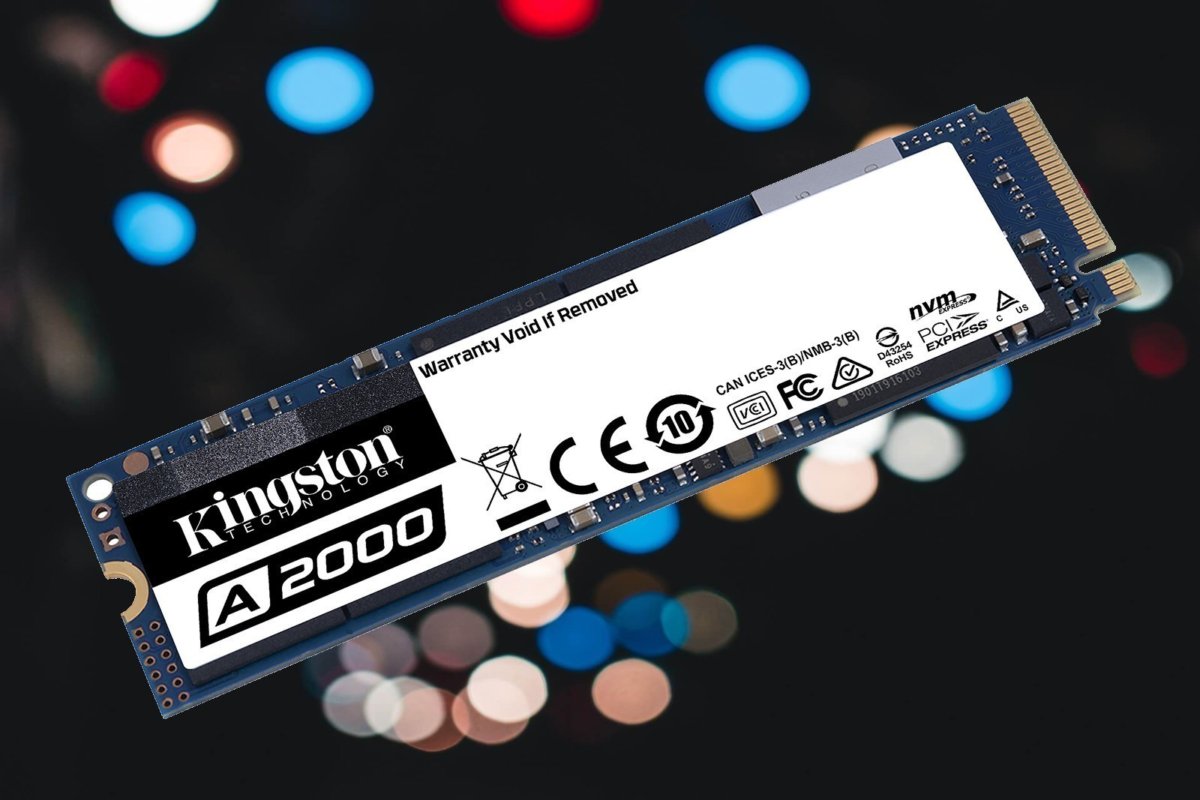 Kingston A2000 NVMe SSD: Quick and low value, at 10 cents per gigabyte