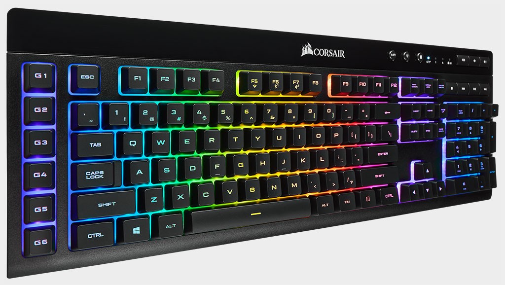 Corsair turns up the brightness on its newest wi-fi gaming keyboard