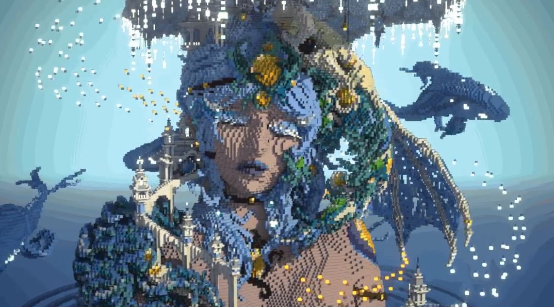 Meet the Minecraft artist whose pretty sculptures skyrocket to the best of Reddit