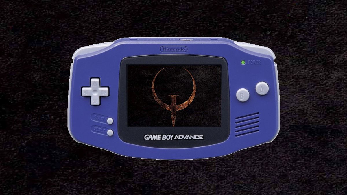 Quake on the Game Boy Advance