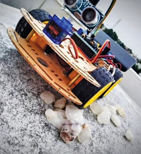 1670317265 343 Obstacle Avoiding Autonomous Car Robot Using Arduino Fig. 1: Authors’ prototype