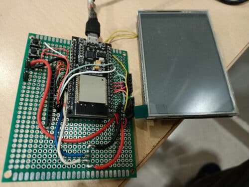 ESP32 RTC Millisecond clock show