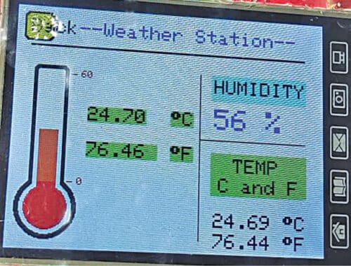 Arduino Weather Station Data Monitoring