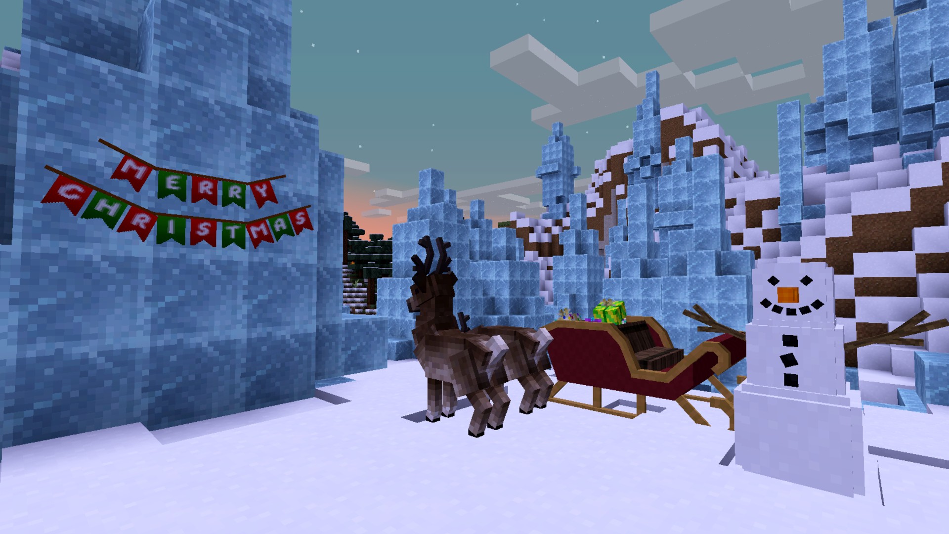 The perfect Minecraft Christmas builds, seeds, skins, and extra