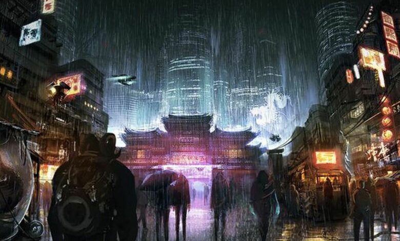 Shadowrun Hong Kong concept art