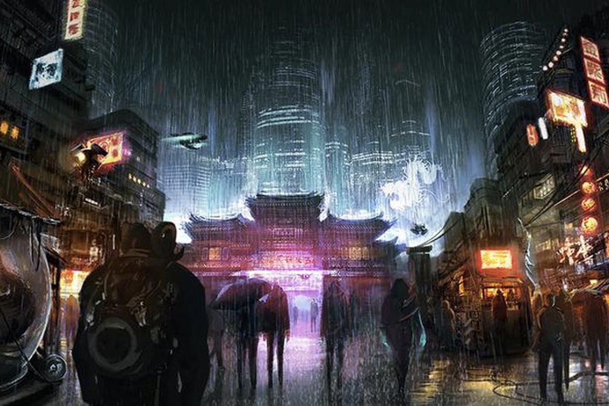 Shadowrun Hong Kong concept art