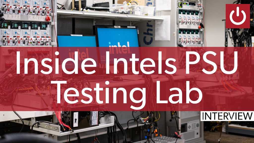Inside Intel's PSU testing lab