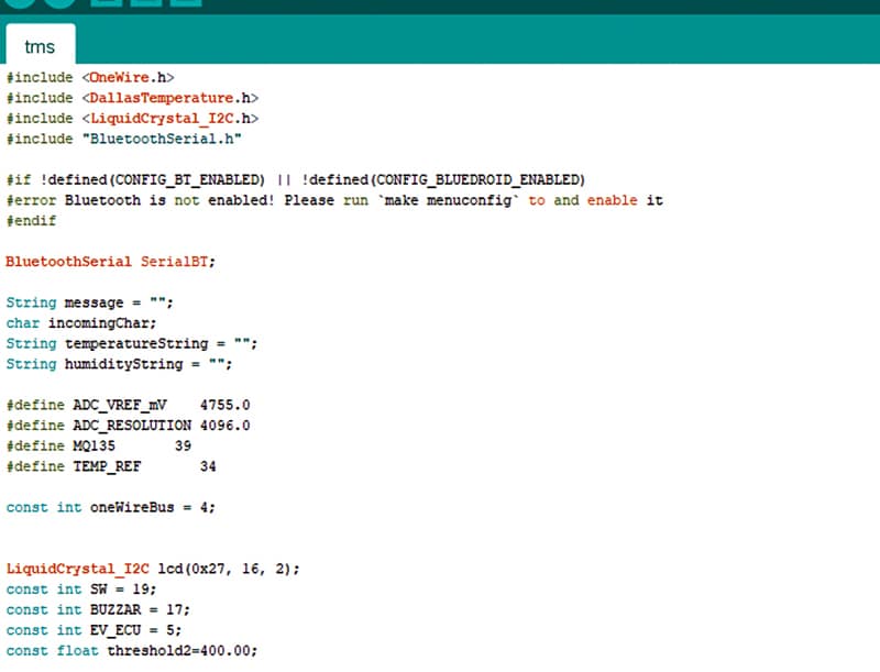 Fig. 4: Code snippet