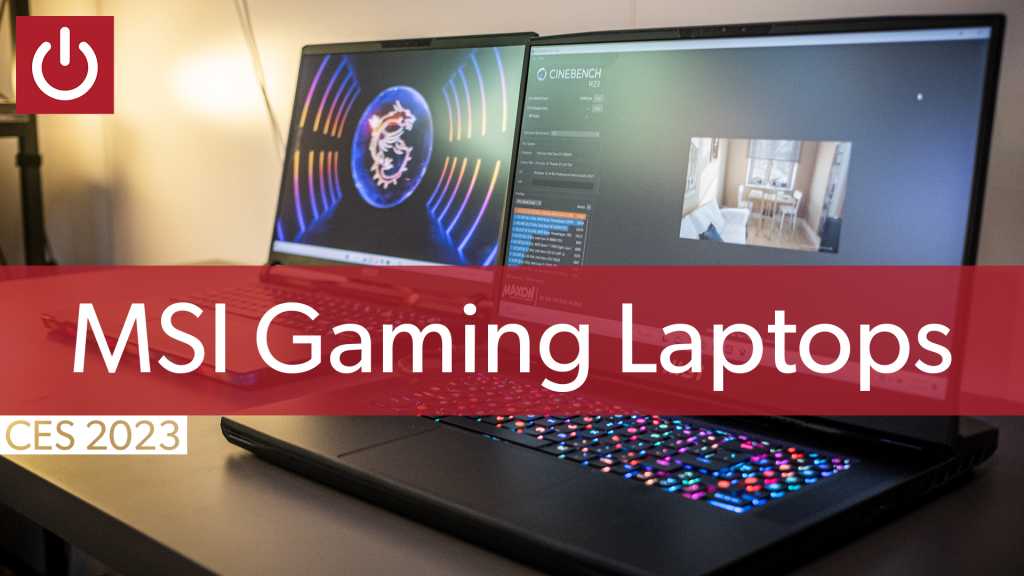 MSI gaming laptops video stub