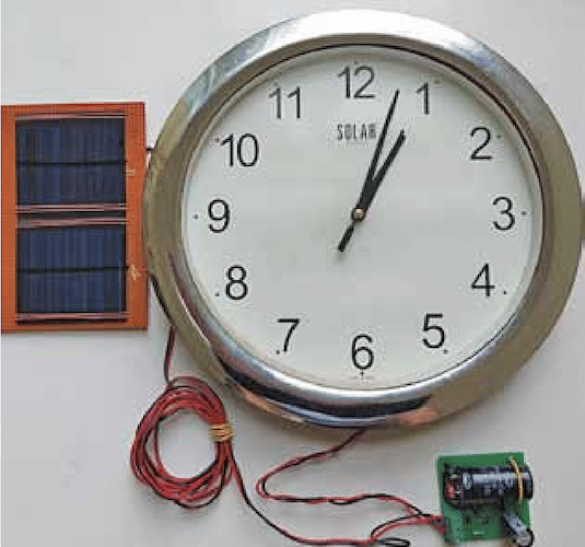 Energy Provide For A Clock Utilizing Supercapacitor And Small Photo voltaic Panels
