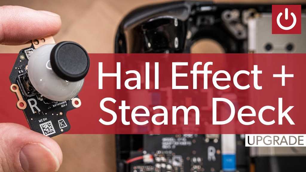 Hall Effect + Steam Deck (steam deck analog stick replacement)