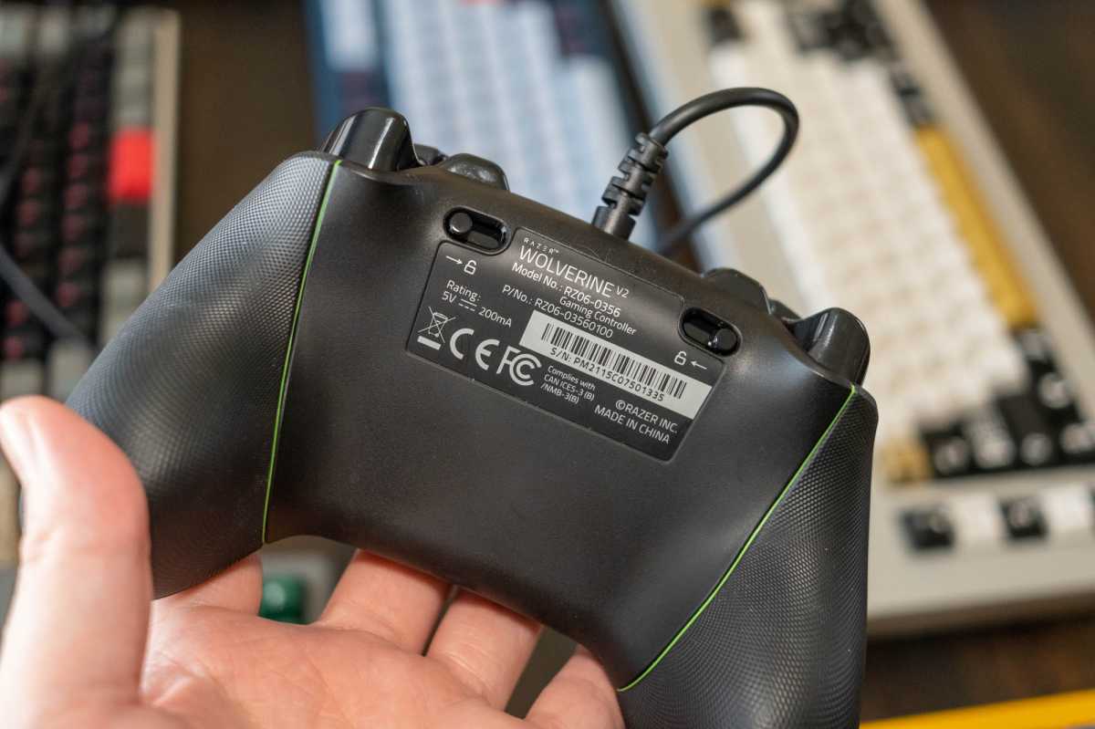 1681619403 375 Razer Wolverine V2 review A premium wired PC controller Razer Wolverine V2 controller
