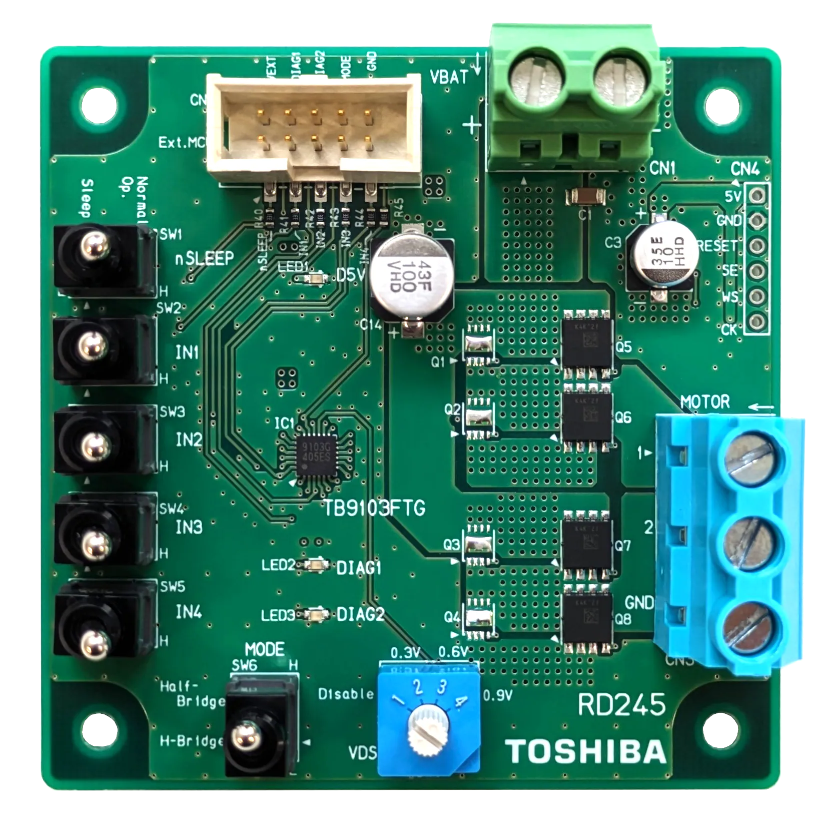 Automotive Brushed DC Motor Control Reference Design