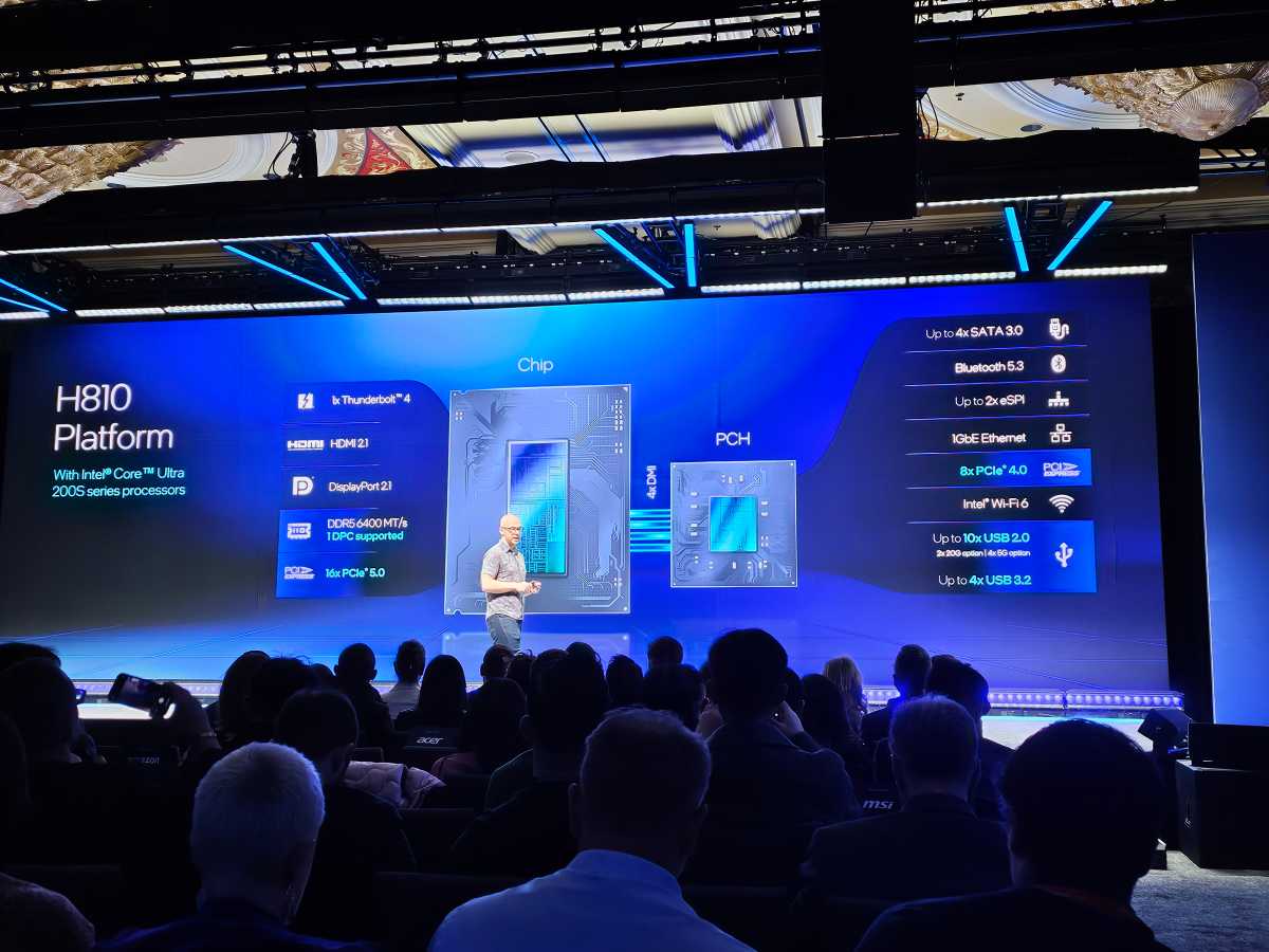 1736347206 275 New Arrow Lake desktop chips and chipsets are coming says Intel Arrow Lake H810 chipset