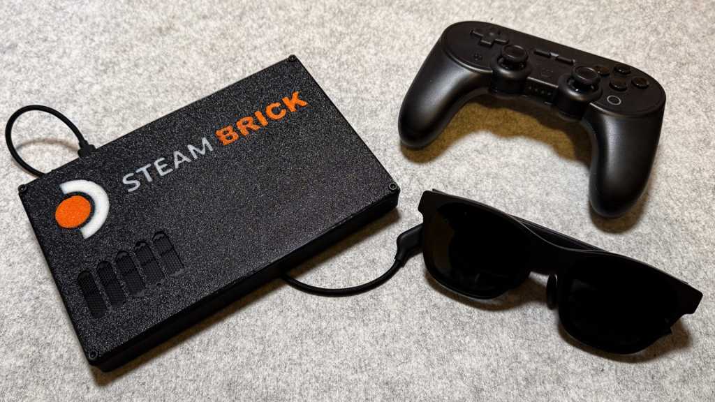 steam brick photo steam deck