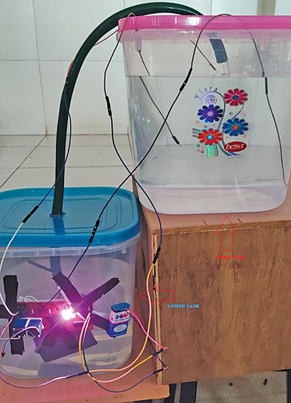 Automatic Water Level Indicator and Controller