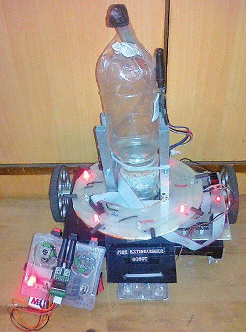 Fire Extinguishing Robot Project